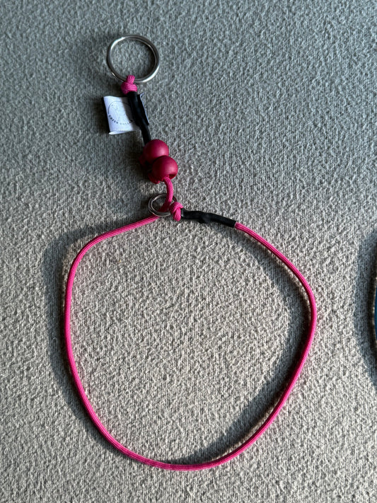 Fushia Dog check collar / grot collar / slip collar / slip lead