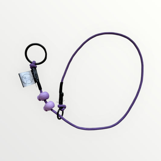 Lilac Dog check collar / grot collar / slip collar / slip lead