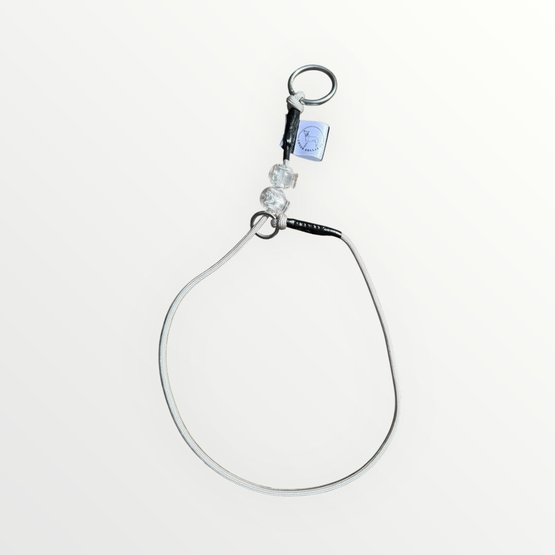 Grey Dog check collar / grot collar / slip collar / slip lead